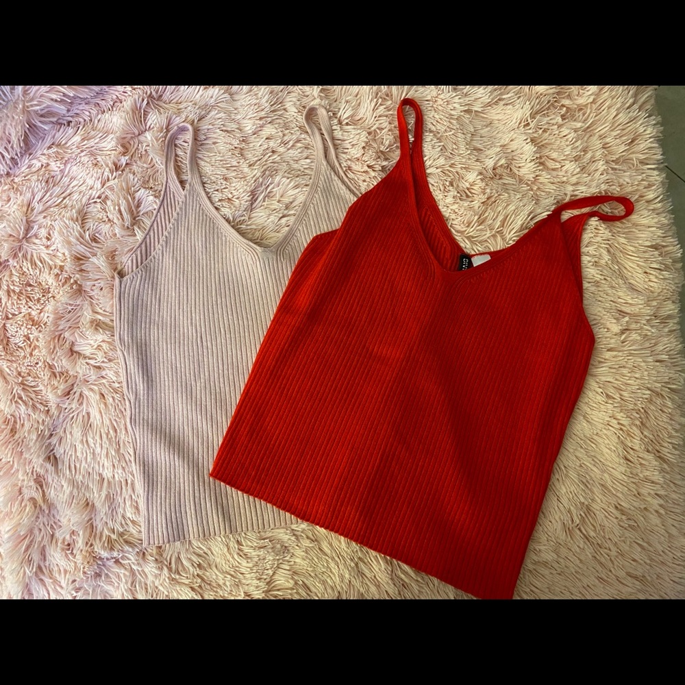 Divided Crop Top Set